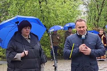 В Оренбурге открылся сквер имени Жириновского